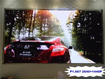 ร่มพิกเซลขนาดเล็ก Pitch จอแสดงผล LED ป้ายโฆษณา P1.667 P1.875 จอแสดงผล LED