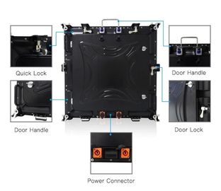 4mm Pitch Pixel Pitch LED กลางแจ้งหน้าจอแสดงผลมุมมองที่กว้างสำหรับการแสดง / กิจกรรม