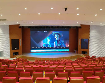 High Definition P3 Full Color LED Display หน้าจอเช่าวิดีโอติดผนังโค้งในร่ม