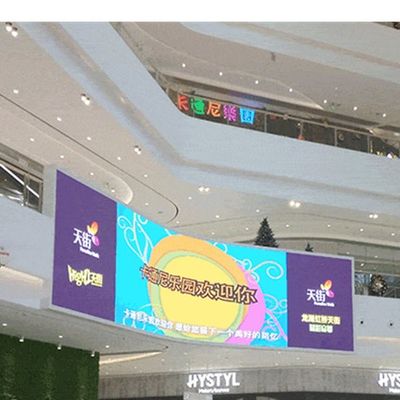 หลอดไฟ SMD2121 โฆษณา P3 จอแสดงผล LED 111111 จุด / ตร. พิกเซล 1100 Cd / ㎡ความสว่าง