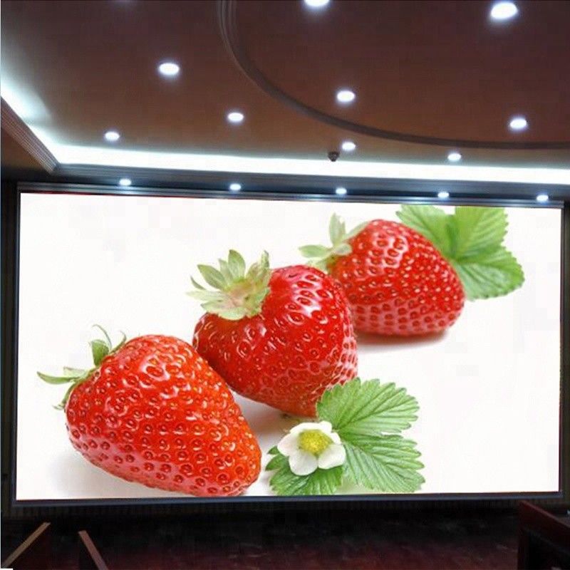 Full Color HD จอแสดงผล LED ในอาคารหน้าจอ SMD 3 In 1 P1.667 14 - 16 บิตสีเทาสเกล
