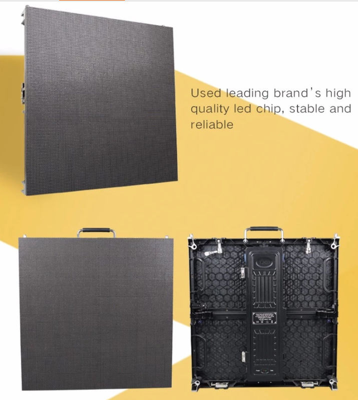 P3 Pitch ผนังวิดีโอ LED ในอาคารโค้ง 14 - 16 บิตสีเทาสเกลสำหรับการโฆษณา