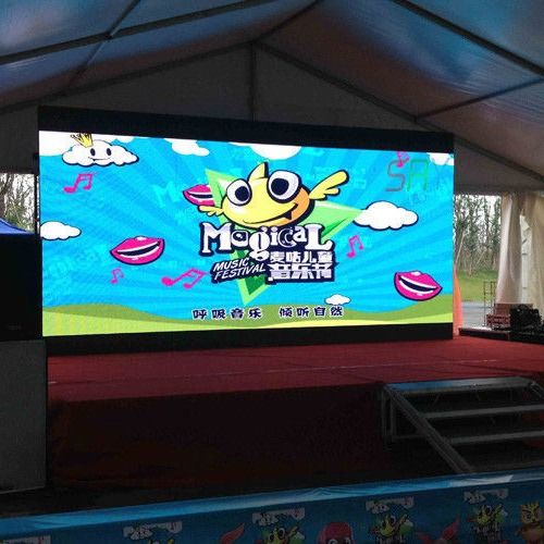 ภาพยนตร์เวทีฉากหลัง Led Display Wall Video P3 111111 Dots / Sqm Pixel Density